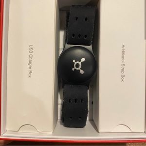 Orangetheory OTbeat. With extra strap. Comes with charging cable and box.